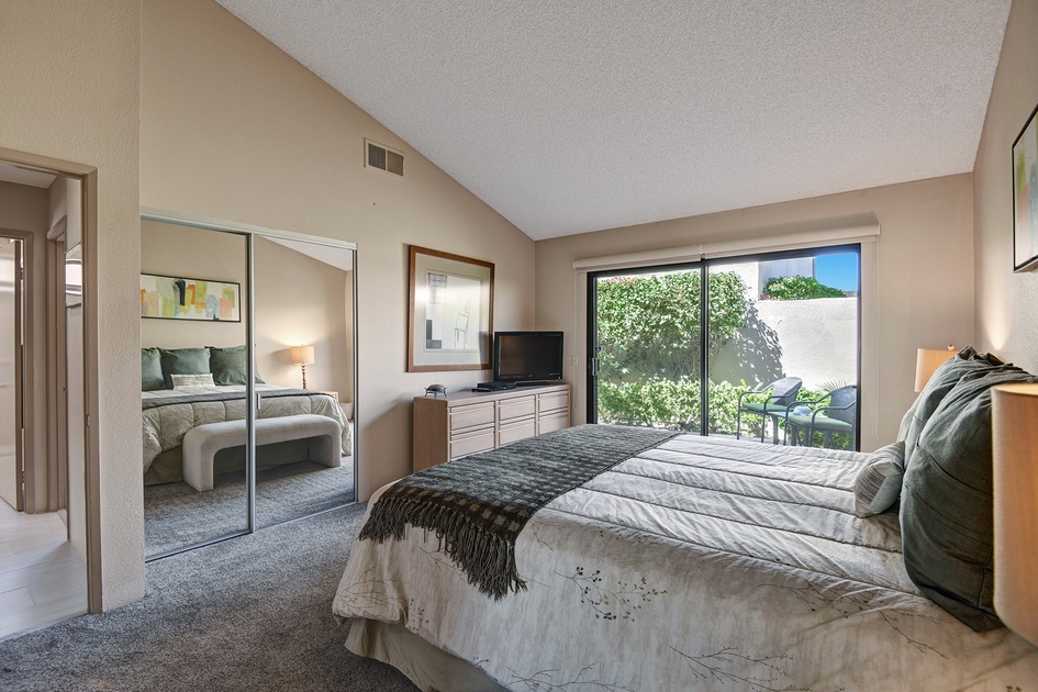MAIN BEDROOM OVER BED