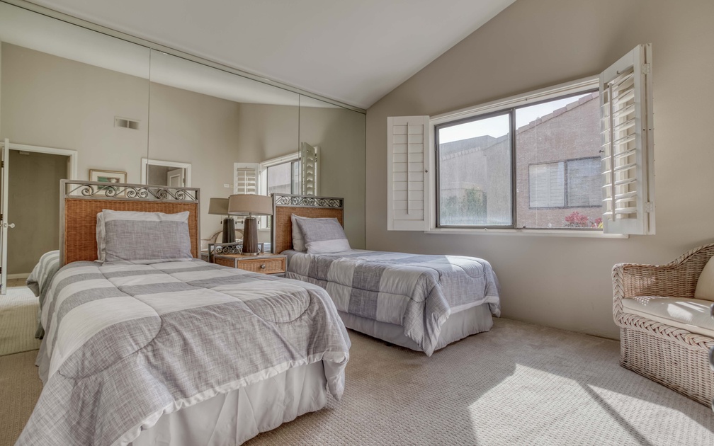 Two Twin beds