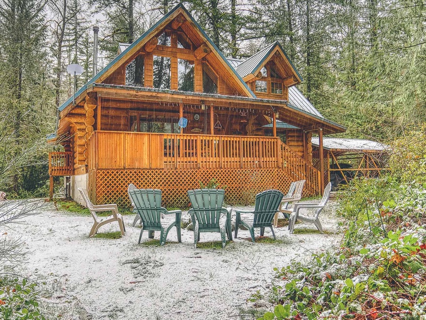 Mt Hood Log Cabin Rentals