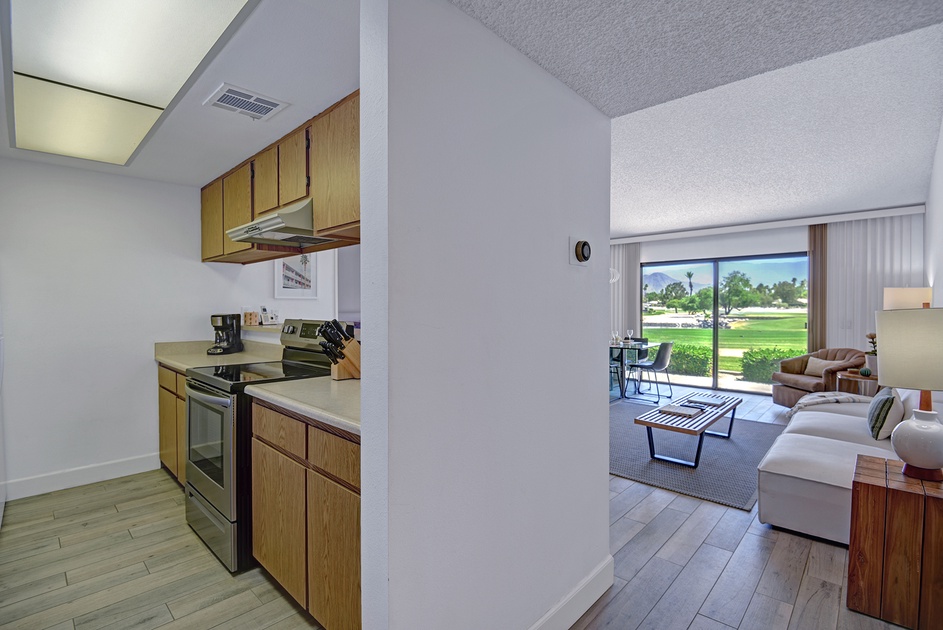 KITCHEN TO LIVING SPACE