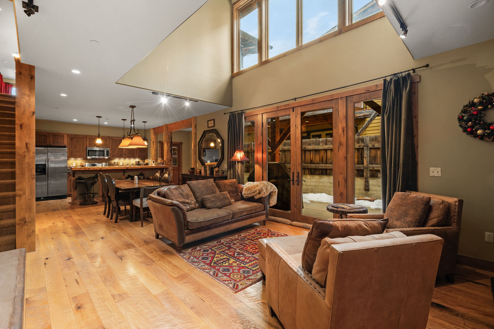 Cozy Open-Concept Living Room