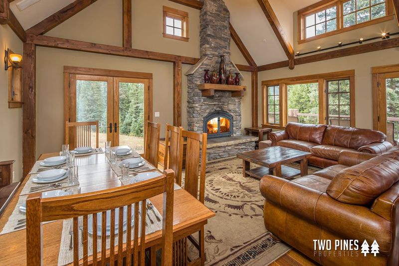 Living Room and Dining Area