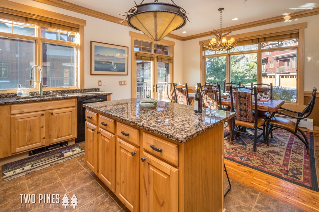 Kitchen Island View