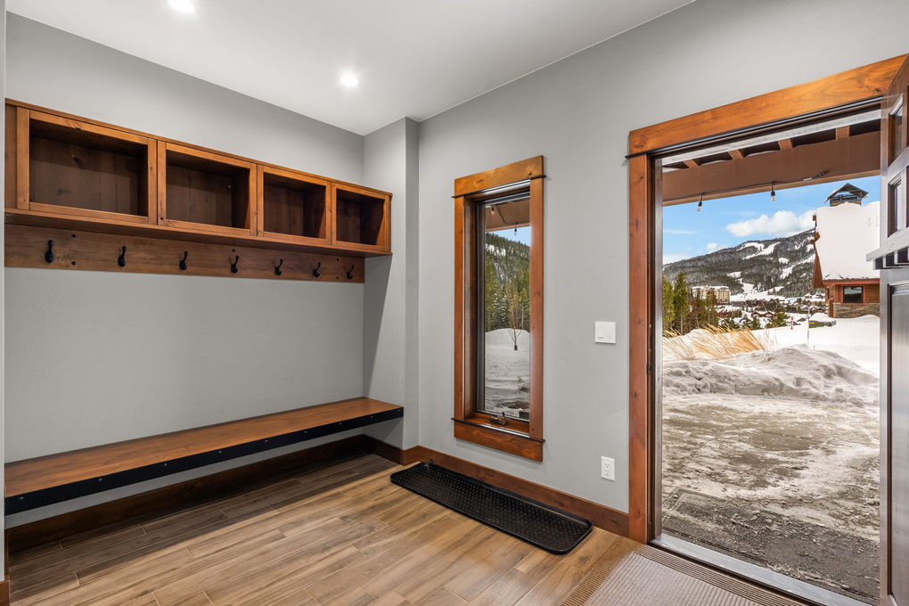 Front Door Entrance with Gear Storage (main floor)
