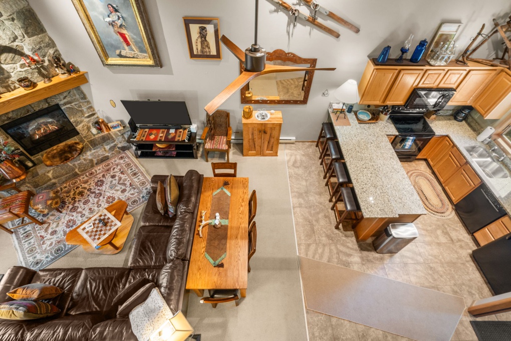 Open Concept Living Area