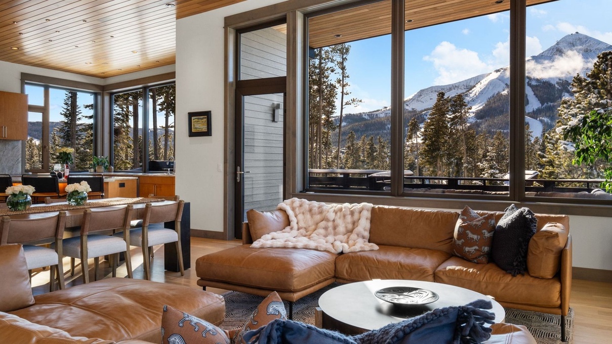 Spacious Open Floor With View