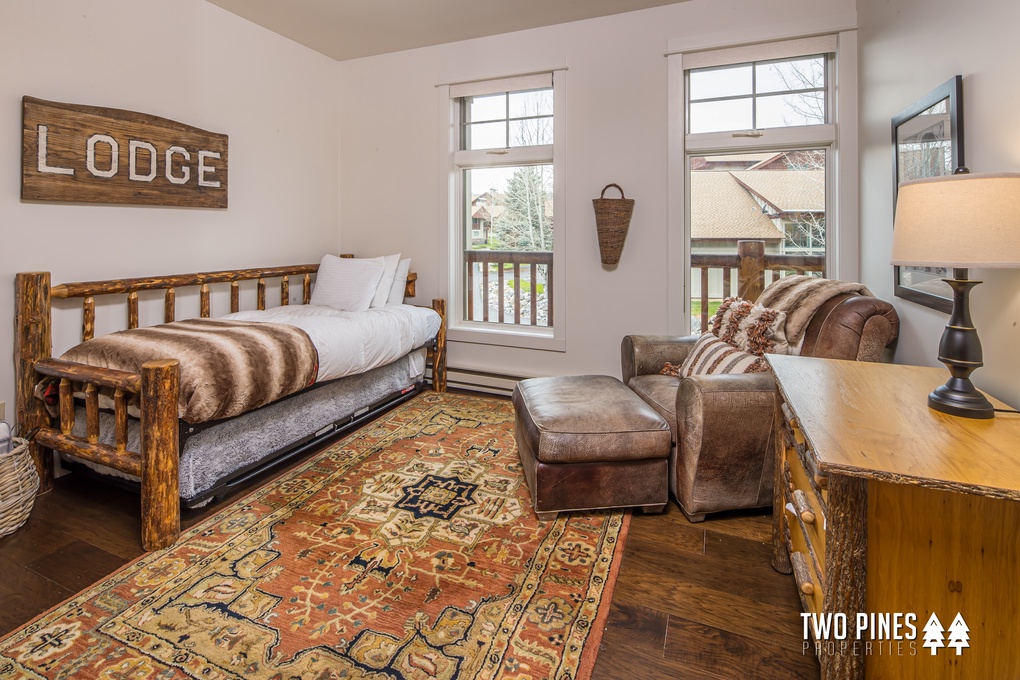 Seating Area with Trundle Bed