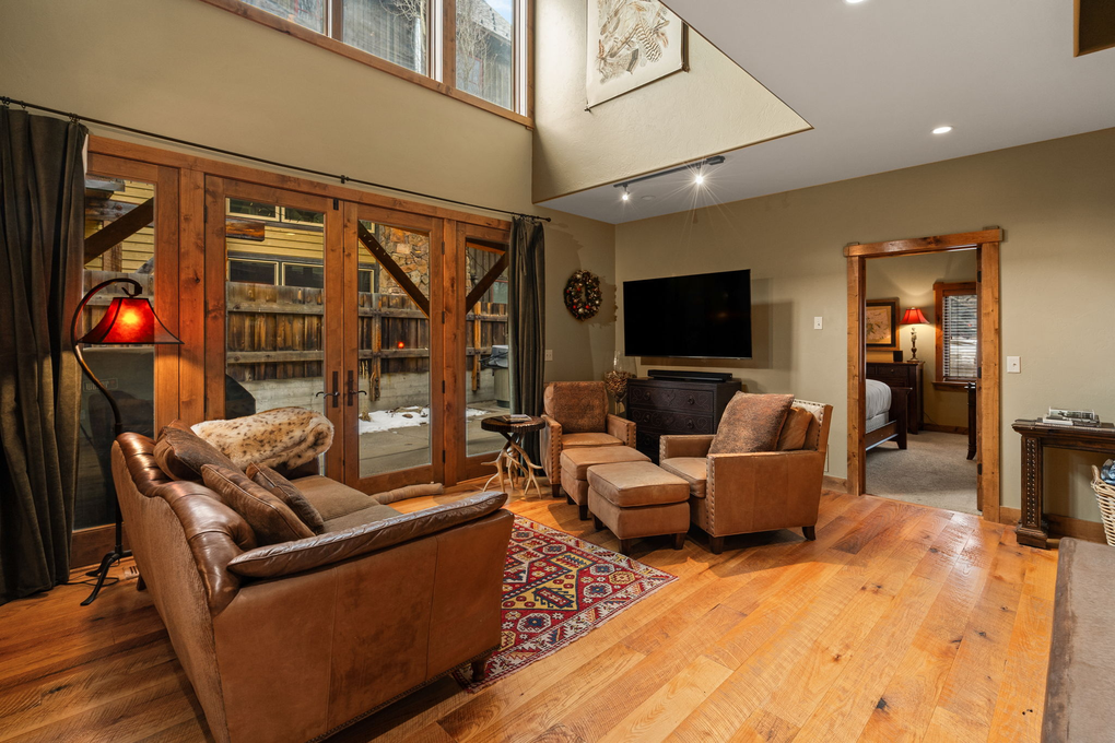 Cozy Open-Concept Living Room