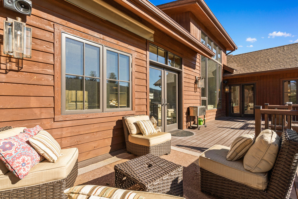 Back Patio Seating Area