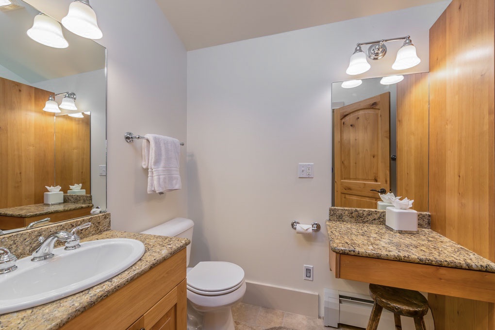 Shared Upstairs Bath with Walk-in Shower