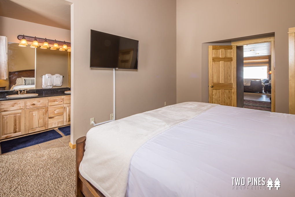 1st Guest Bedroom with King Bed and En Suite