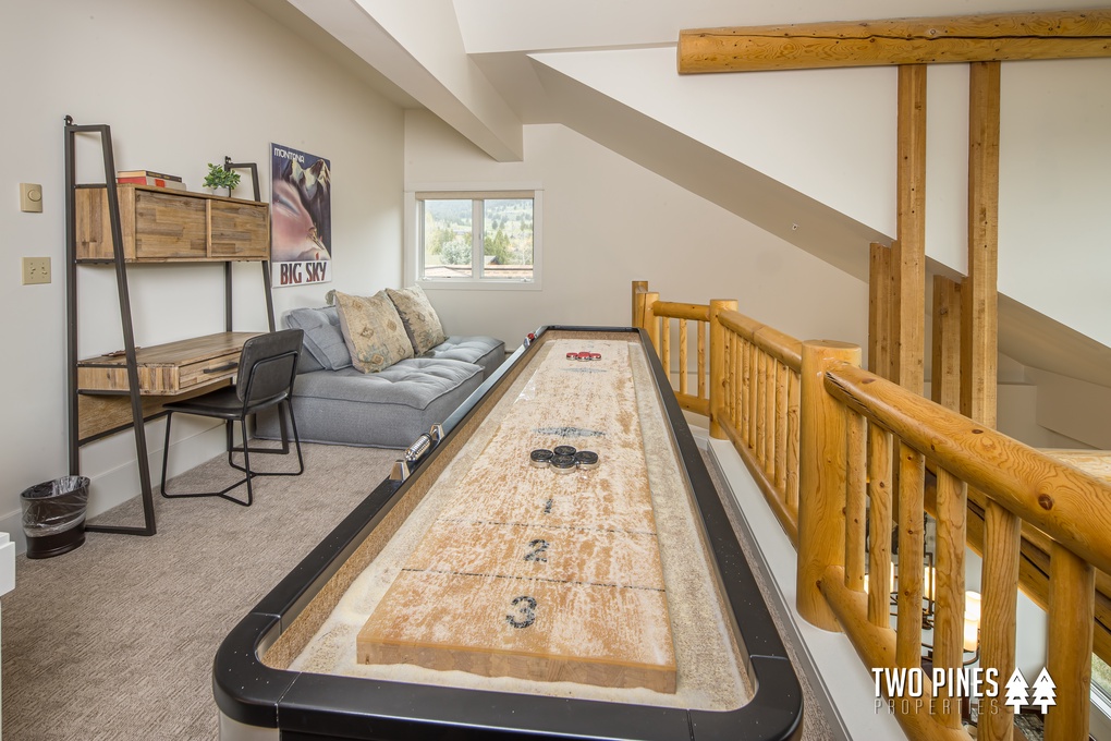 Loft with Shuffleboard