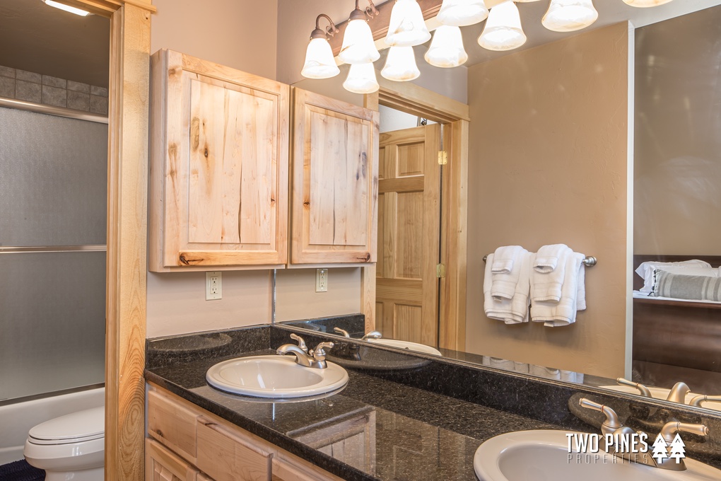 En Suite with Double Vanity's