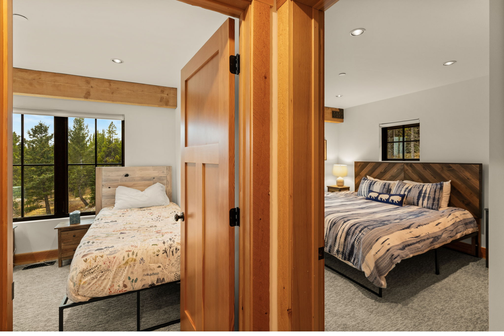 Guest Bedrooms 6 and 7 in the In-Law Suite