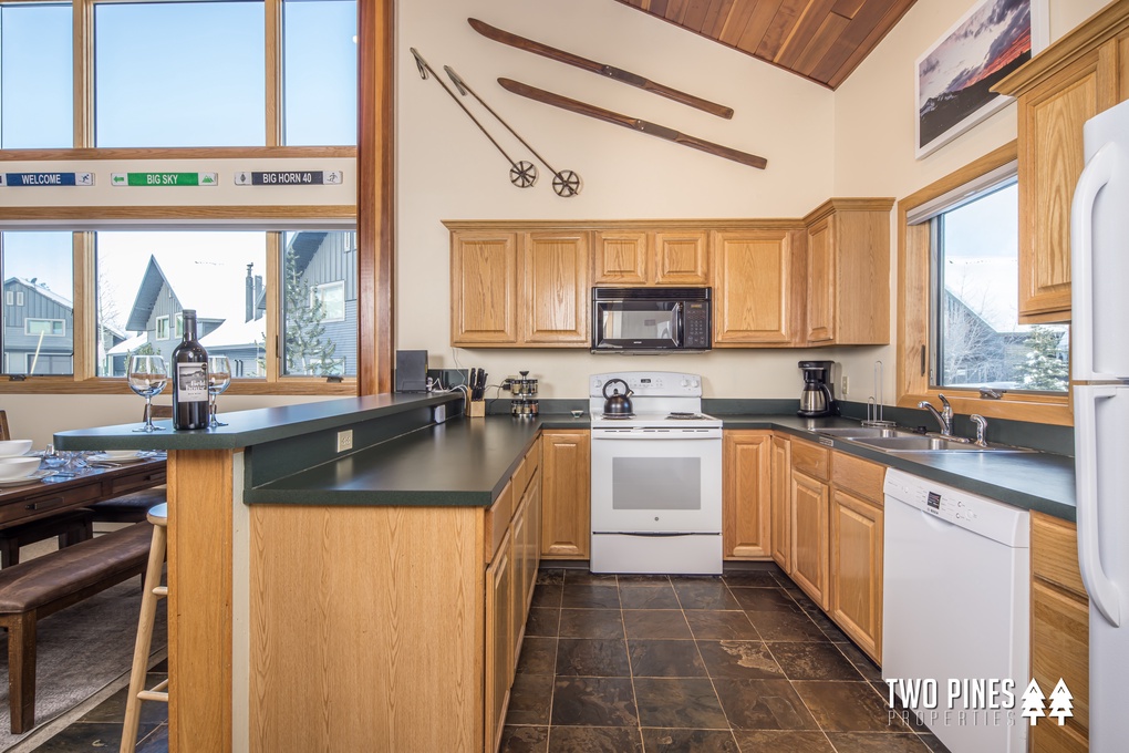 Fully Stocked Kitchen