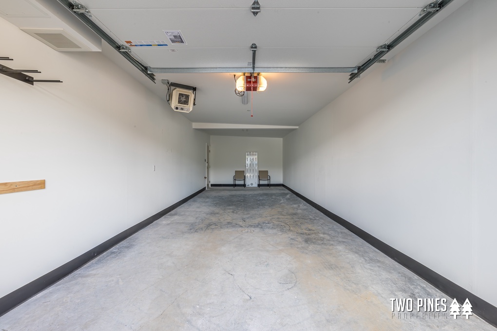 Garage with Boot Warmer and Seating