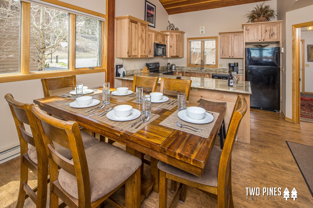 Dining and Kitchen Area