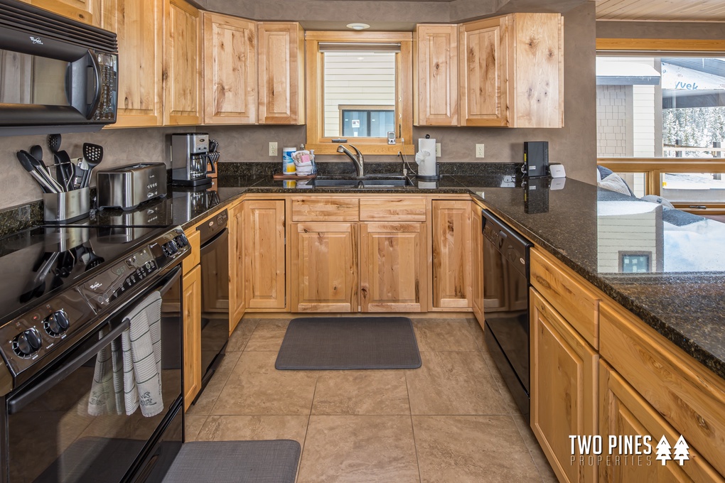 Mountain Modern Galley Kitchen