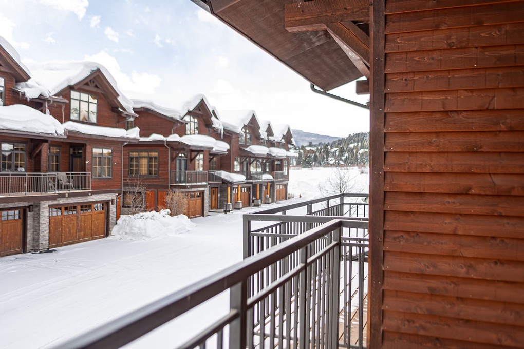 Balcony Access via the Kitchen and Dining Area