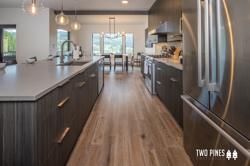 Open Concept Kitchen and Dining