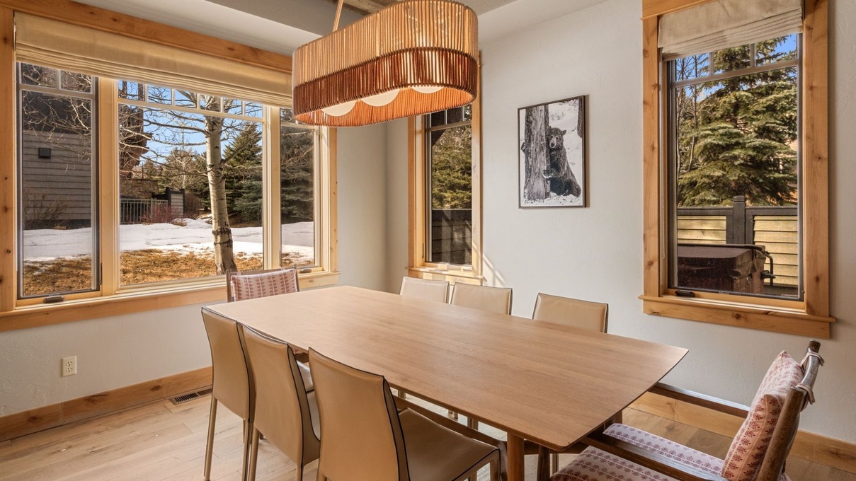 Dining Area with a view