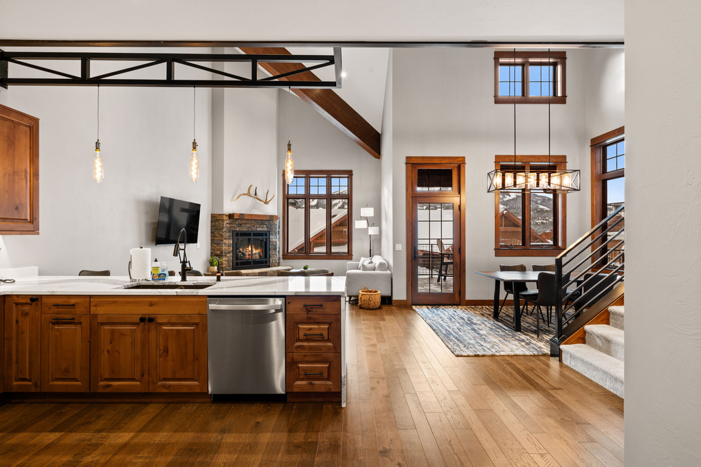 Modern Open-Concept Kitchen (second floor)