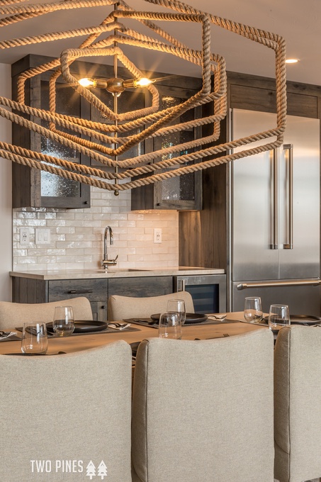 Open Concept Dining room and Kitchen