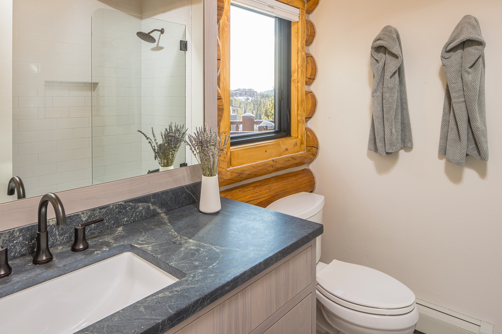 Main Level Guest Bath with Tub/Shower Combo