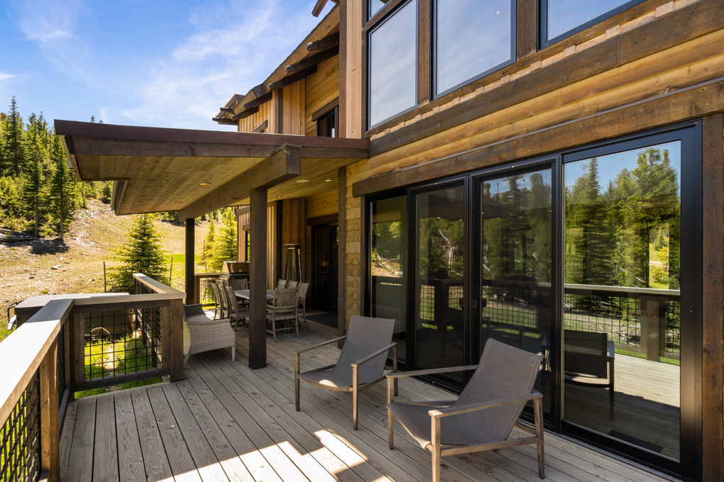 Private Deck w/ Hot Tub Access (main floor)