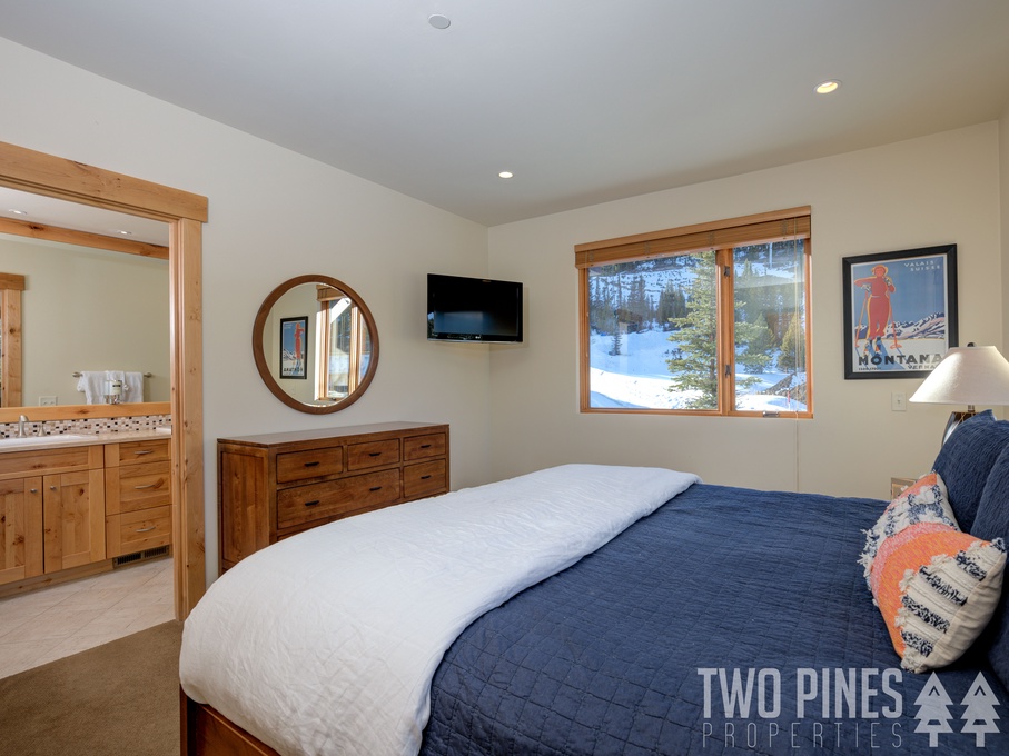Guest Bedroom with King Bed