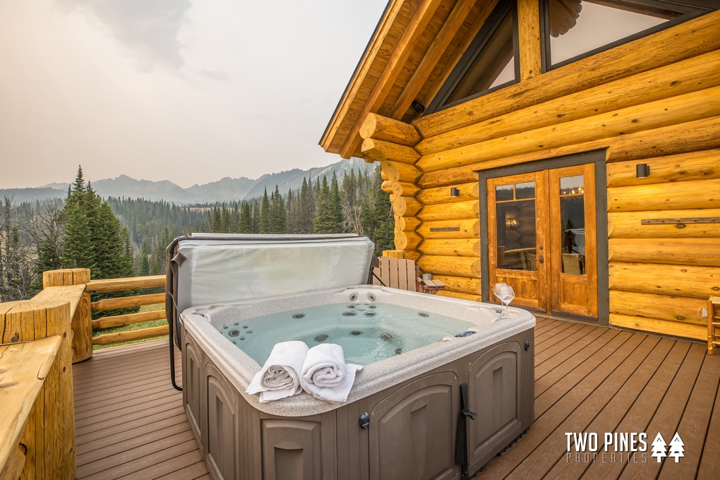 Soak in the Hot Tub Apres Ski