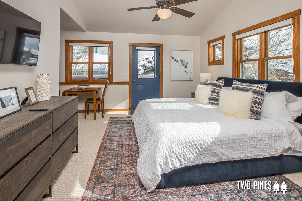 Guest Bedroom with King Bed