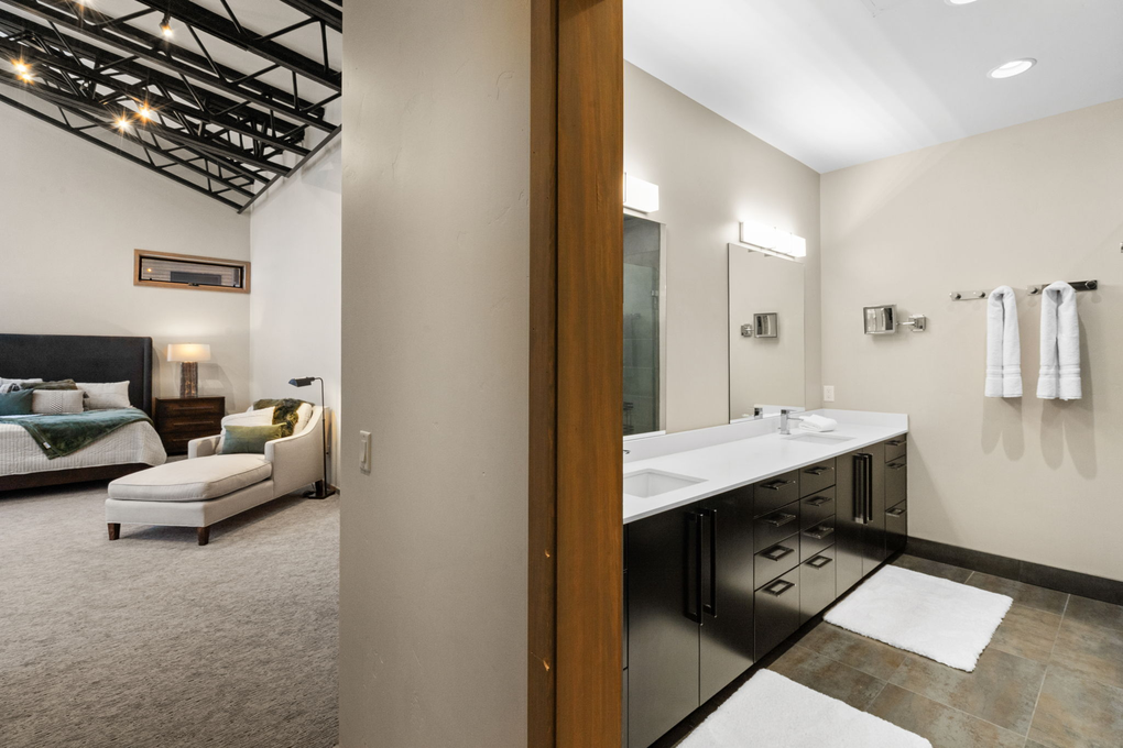 Primary Bedroom's En-Suite Full Bath w/ Walk-in Shower (second floor)