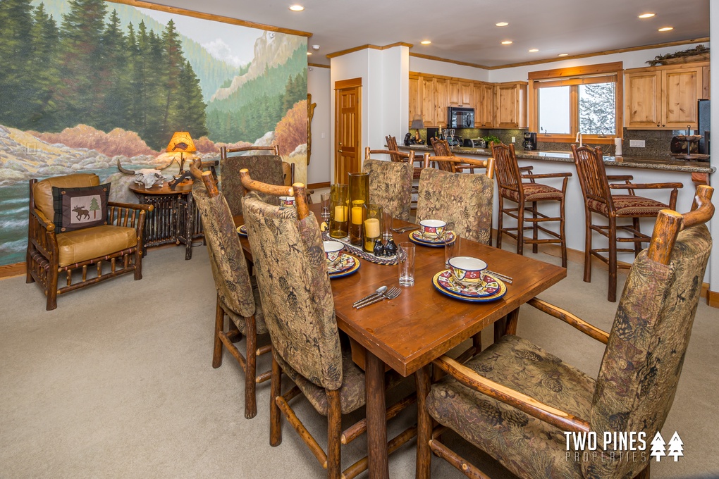 Dining Room with 6 Seat Table