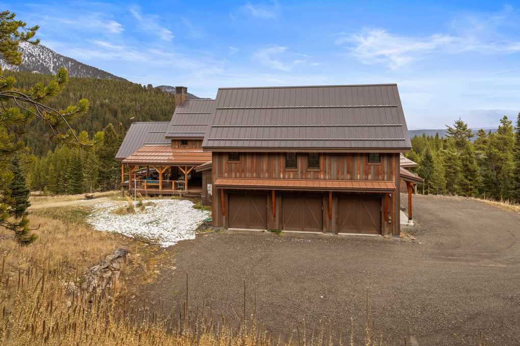 Side Exterior with Three Car Garage
