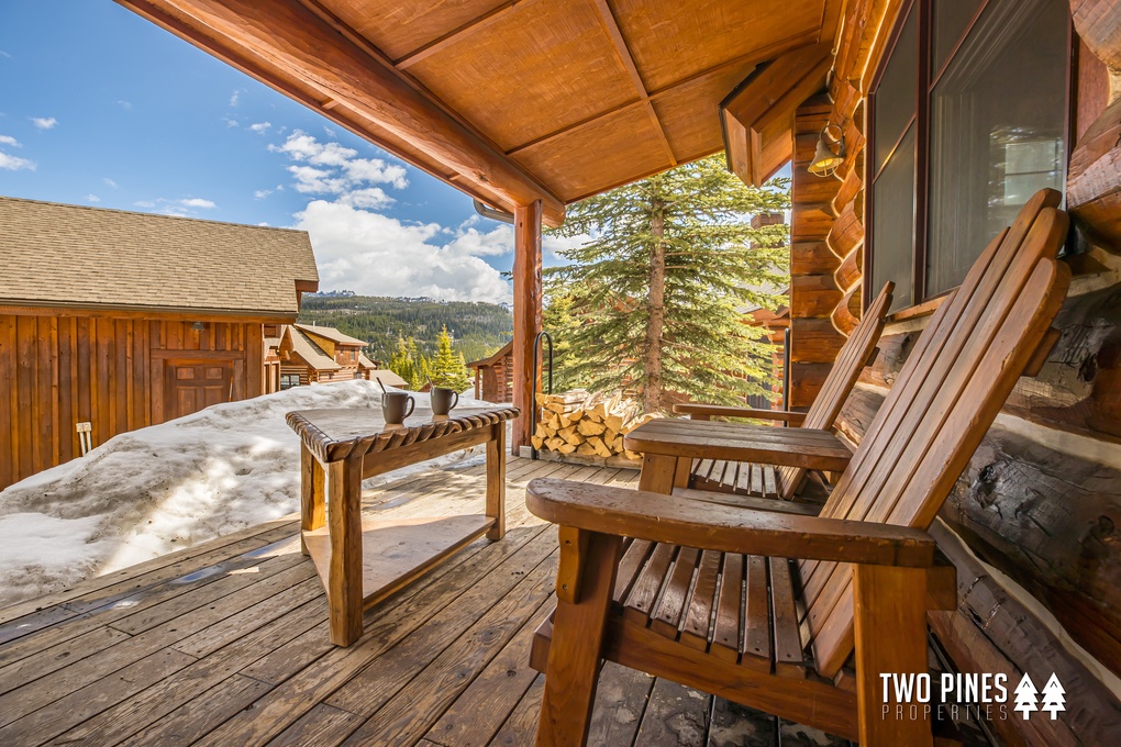 Relax with Your Morning Coffee on the Front Porch