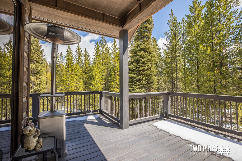 Breath in the Fresh Air from the Spacious Deck