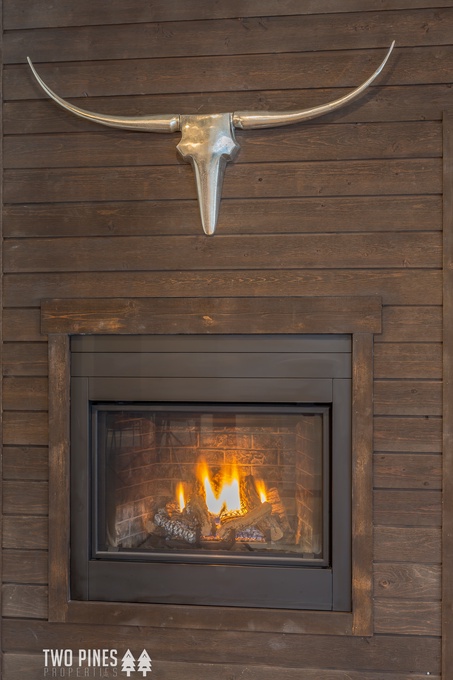 Gas fireplace