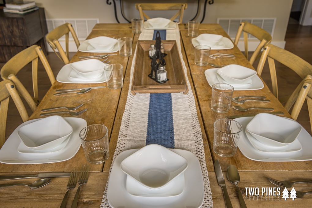 Dining Table With Seating for 8