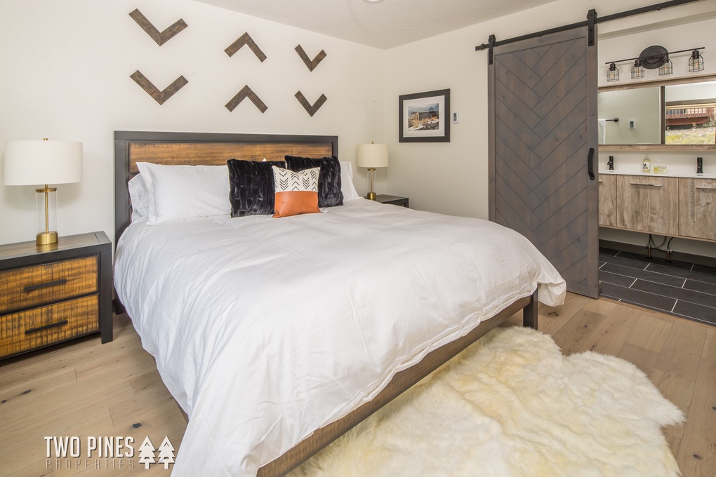 Guest Bedroom with King bed