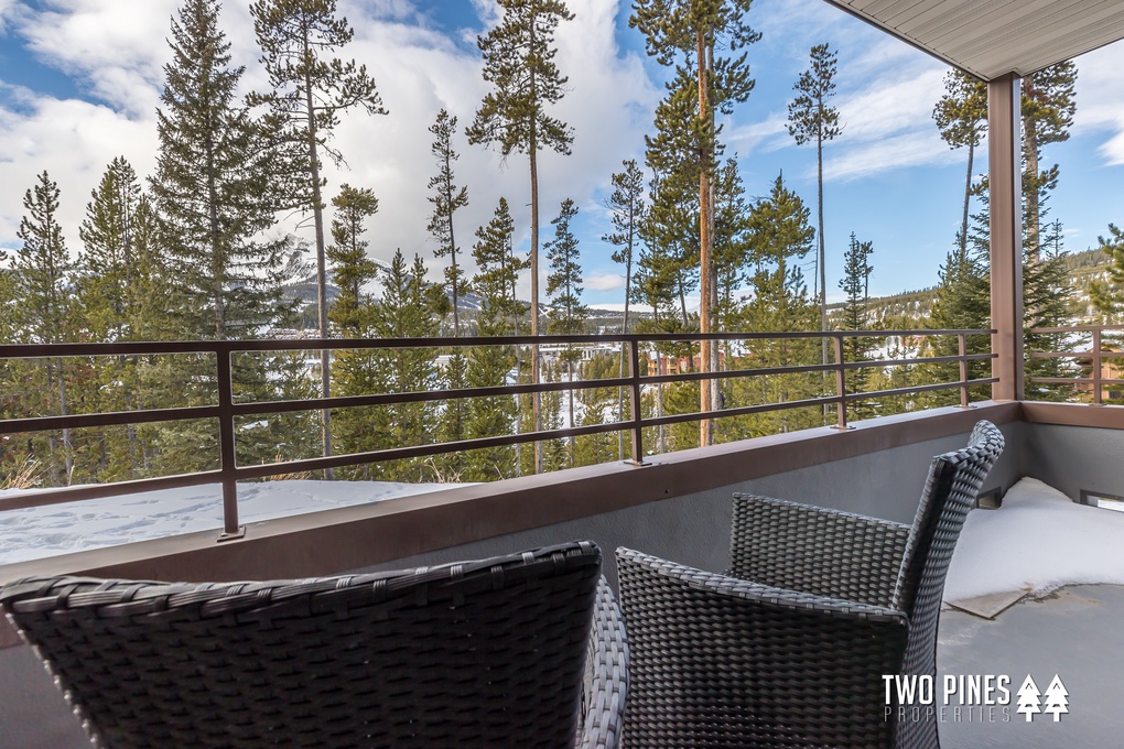 Patio with Views and Seating