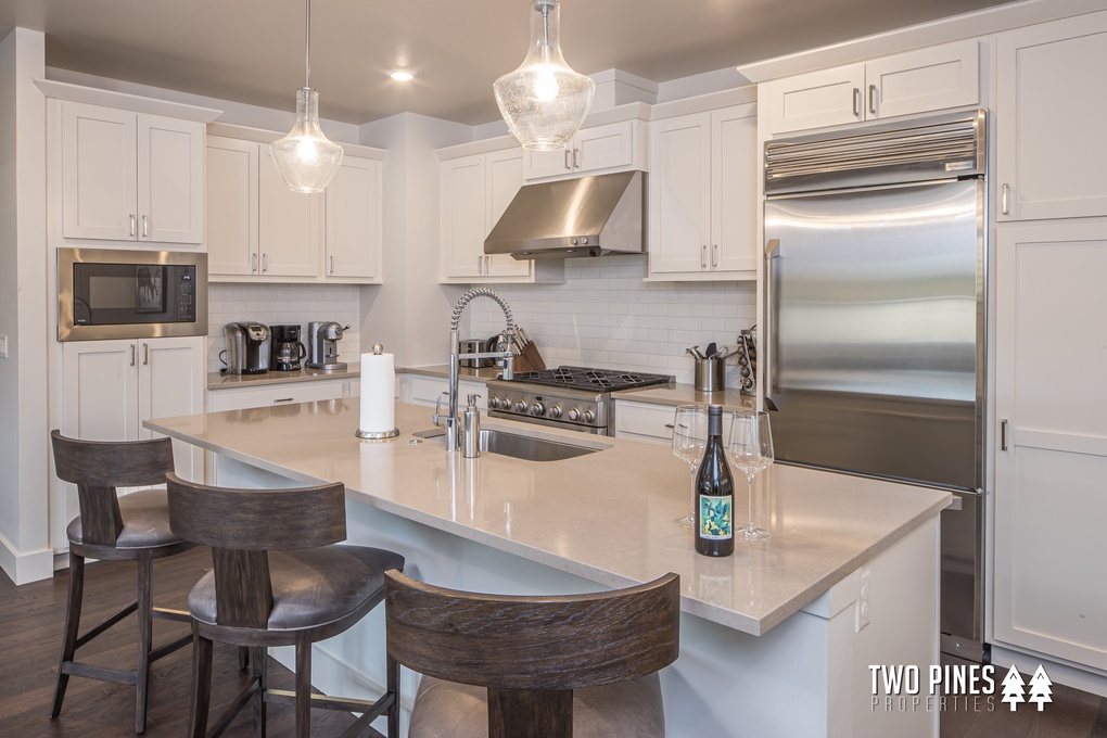 Kitchen with Bar Seating