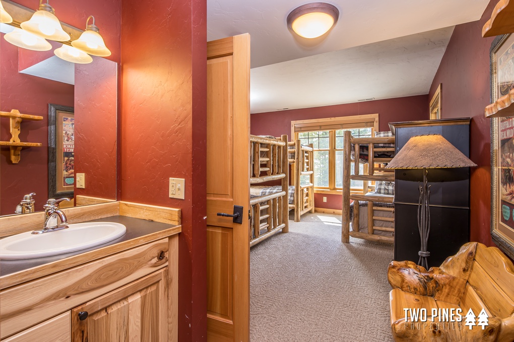 Additional Vanity in Bunk Room