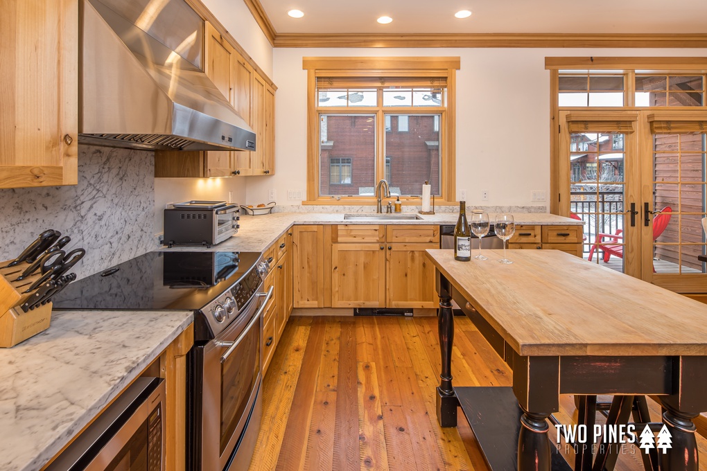 Spacious Kitchen Perfect for Cooking Large Meals