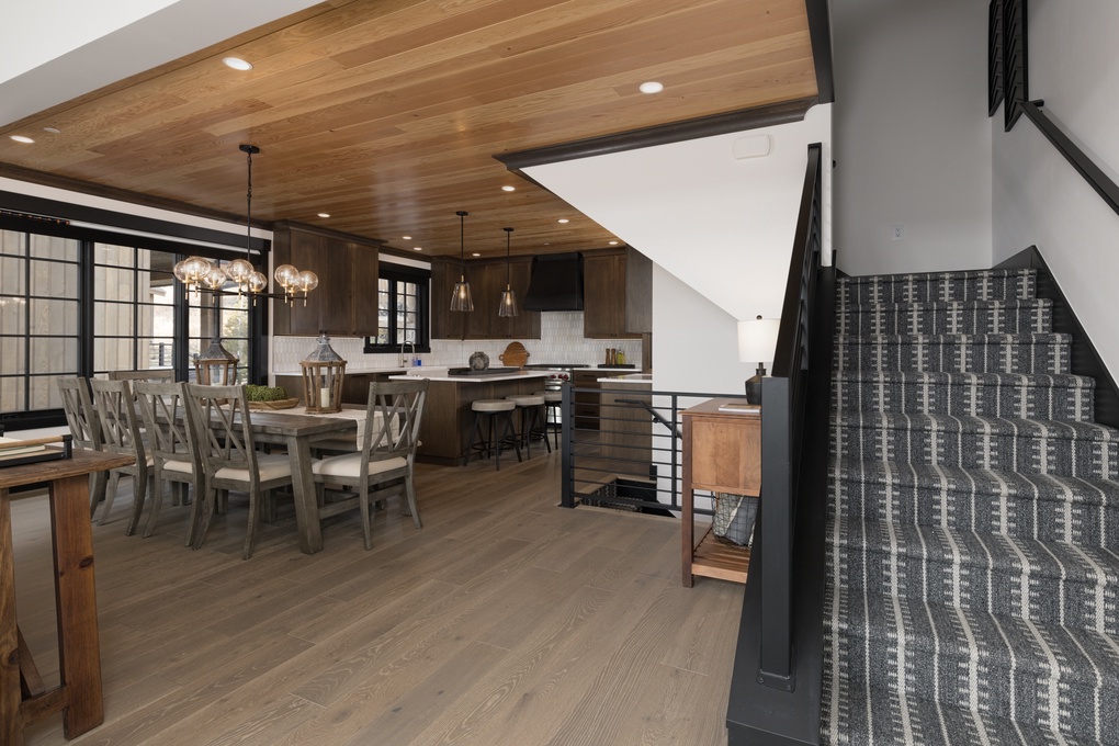Open Dining Area and Kitchen