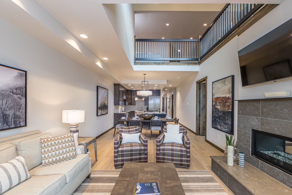 Open Concept Living Area