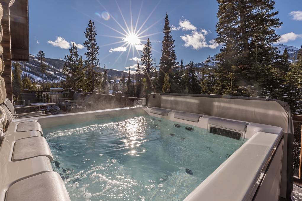 Soak in Your Private Hot Tub While You Enjoy Priceless Mountain Views