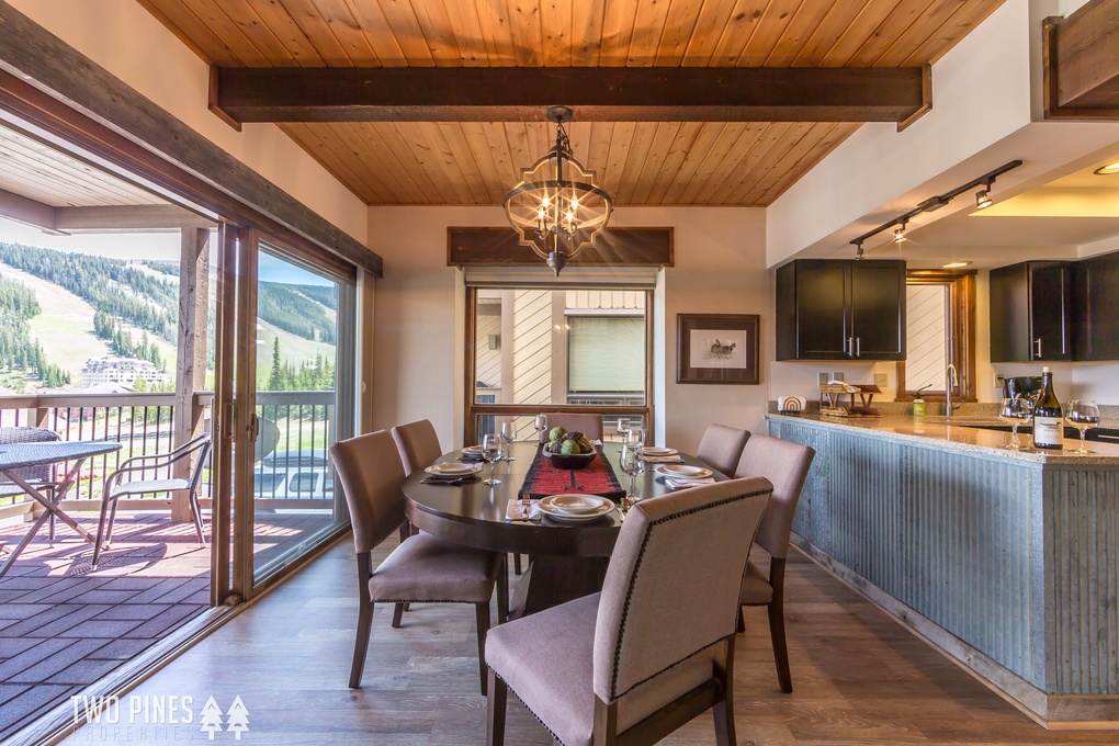 Open Concept Kitchen and Dining Room