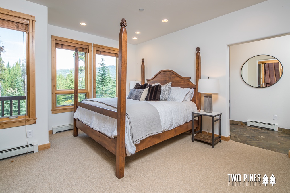 Lower Level Primary Bedroom with En Suite