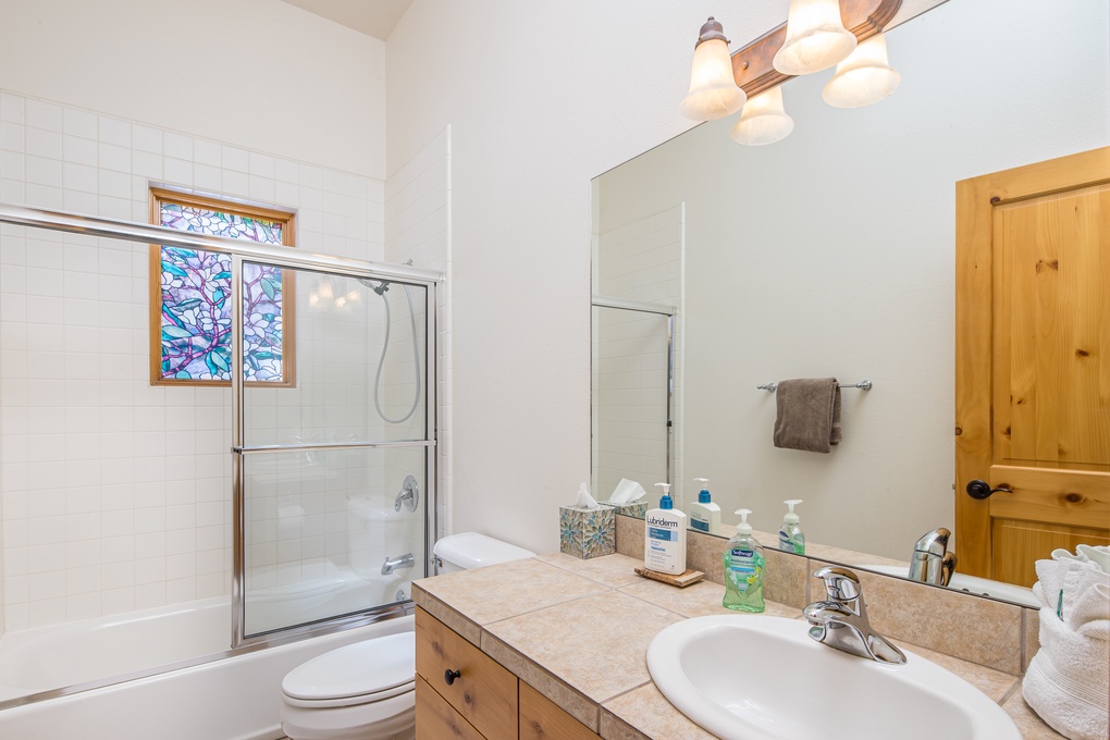 Shared Bathroom with Tub/Shower Combo